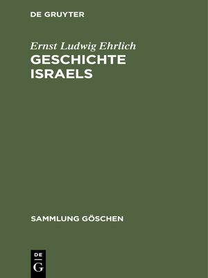 cover image of Geschichte Israels
